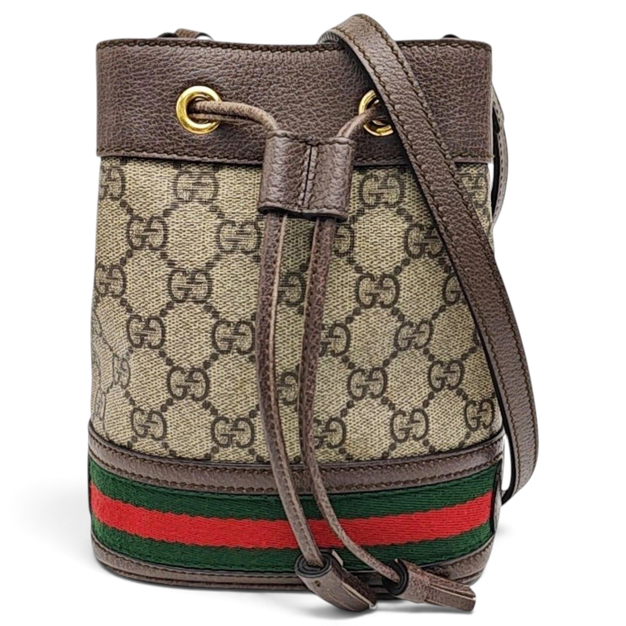 Ophidia leather handbag