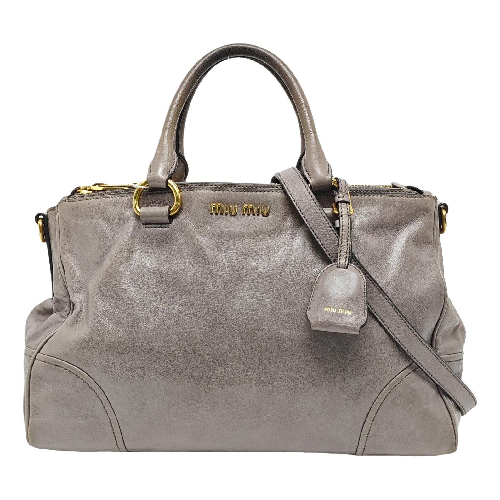 Leather crossbody bag