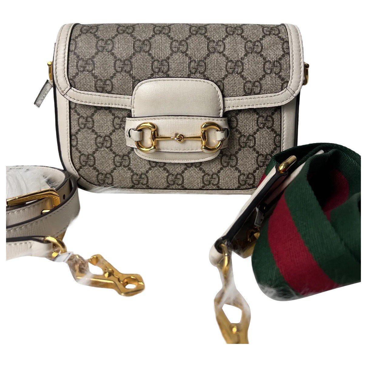 1955 vinyl handbag