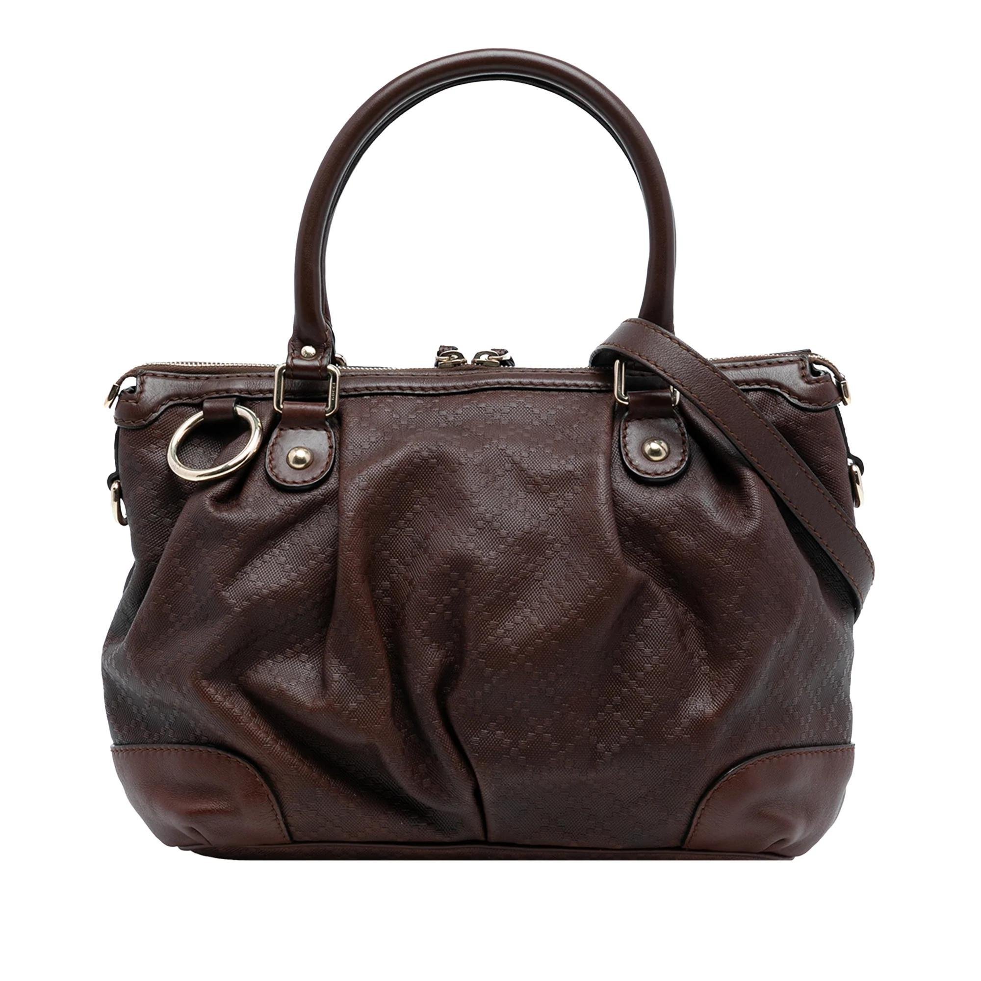 Sukey leather satchel