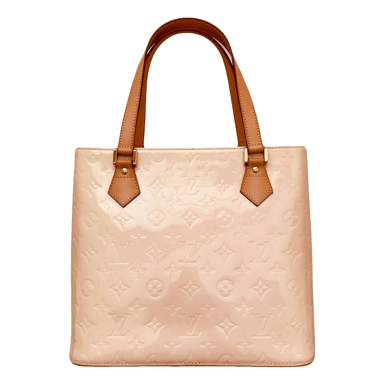 Houston patent leather handbag