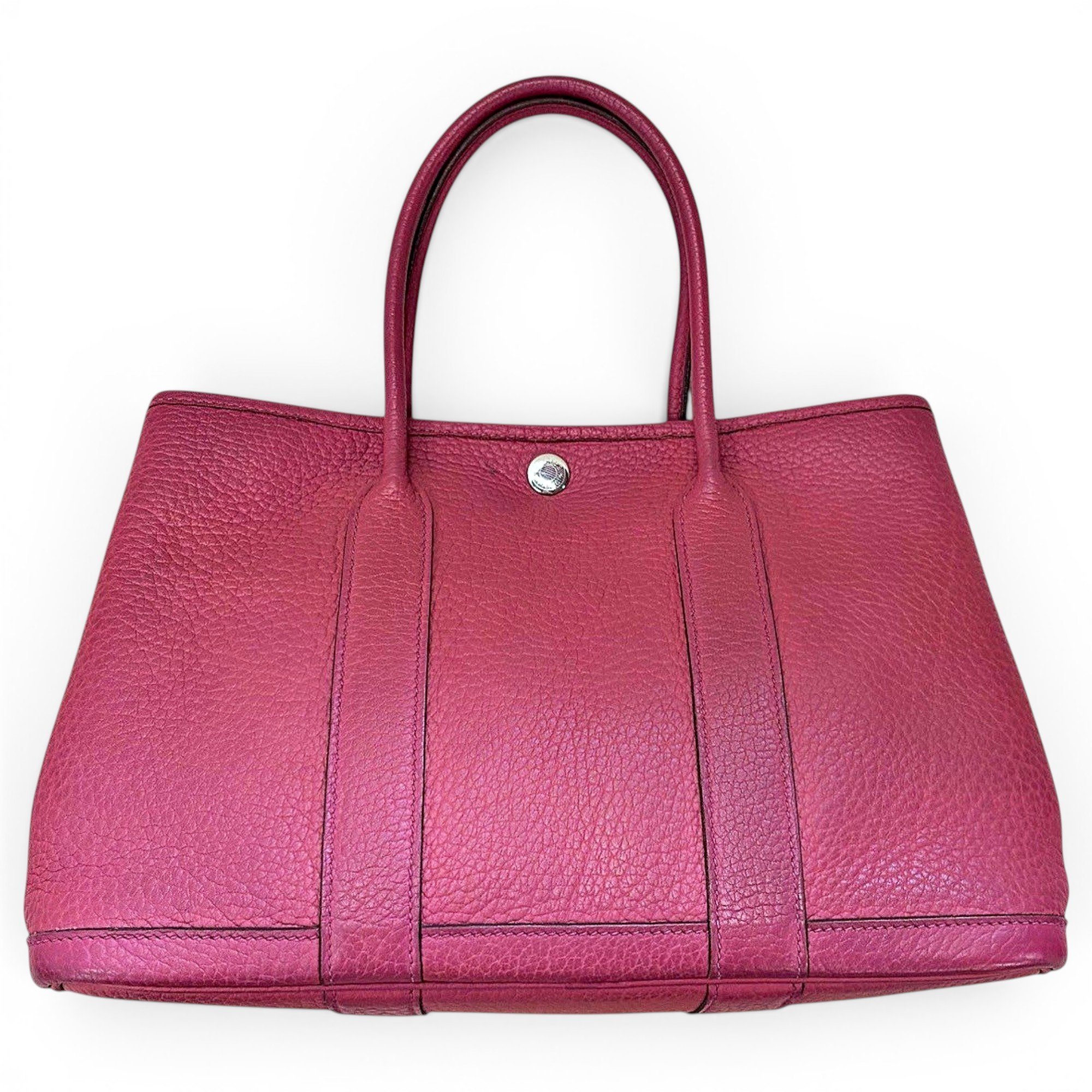 Garden Party leather handbag