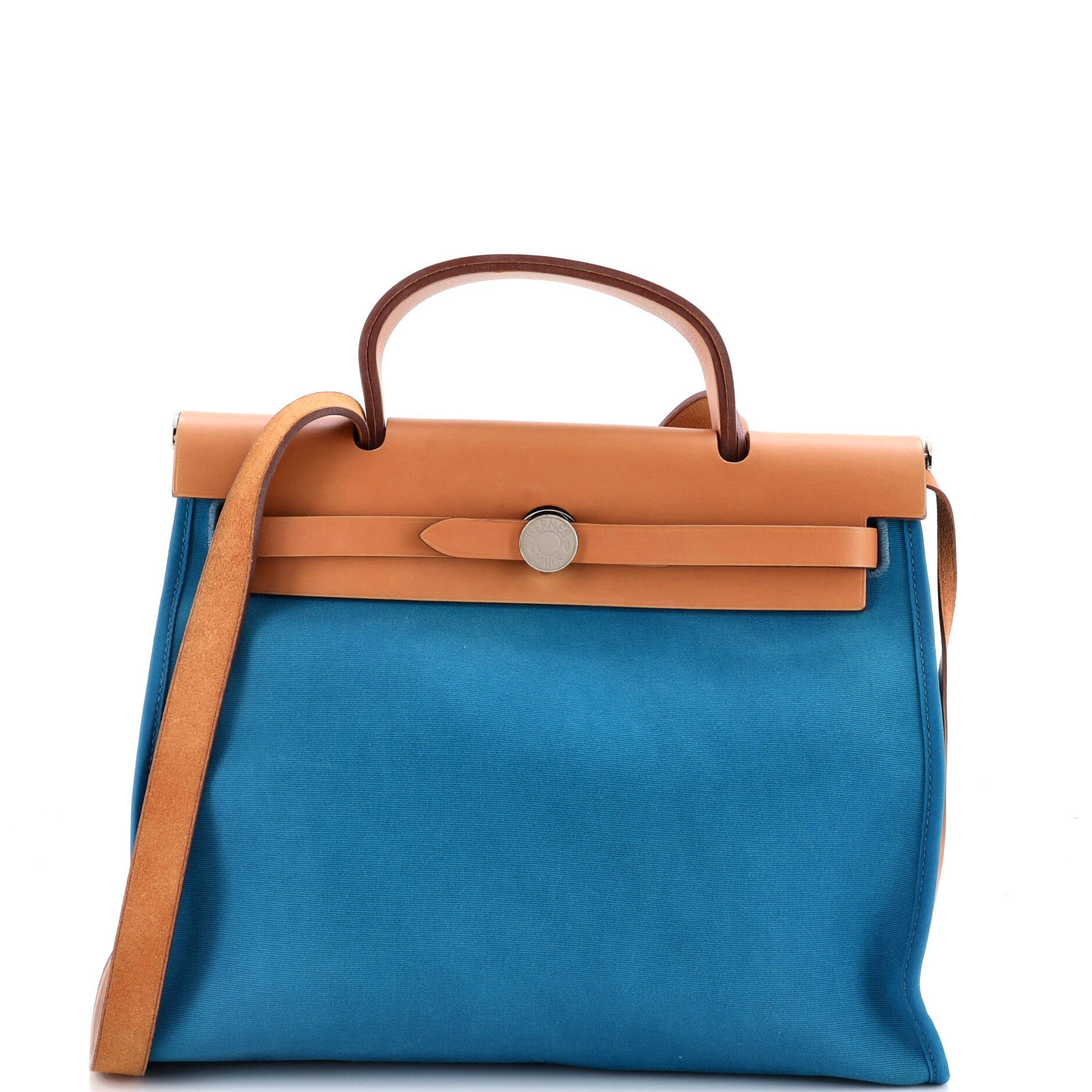 Herbag Zip Leather and Toile 31