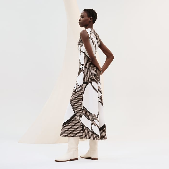 "Coaching Remix" long dress