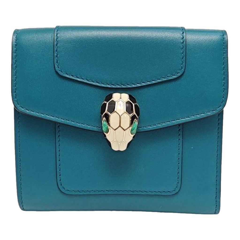 Bvlgari Serpenti leather handbag