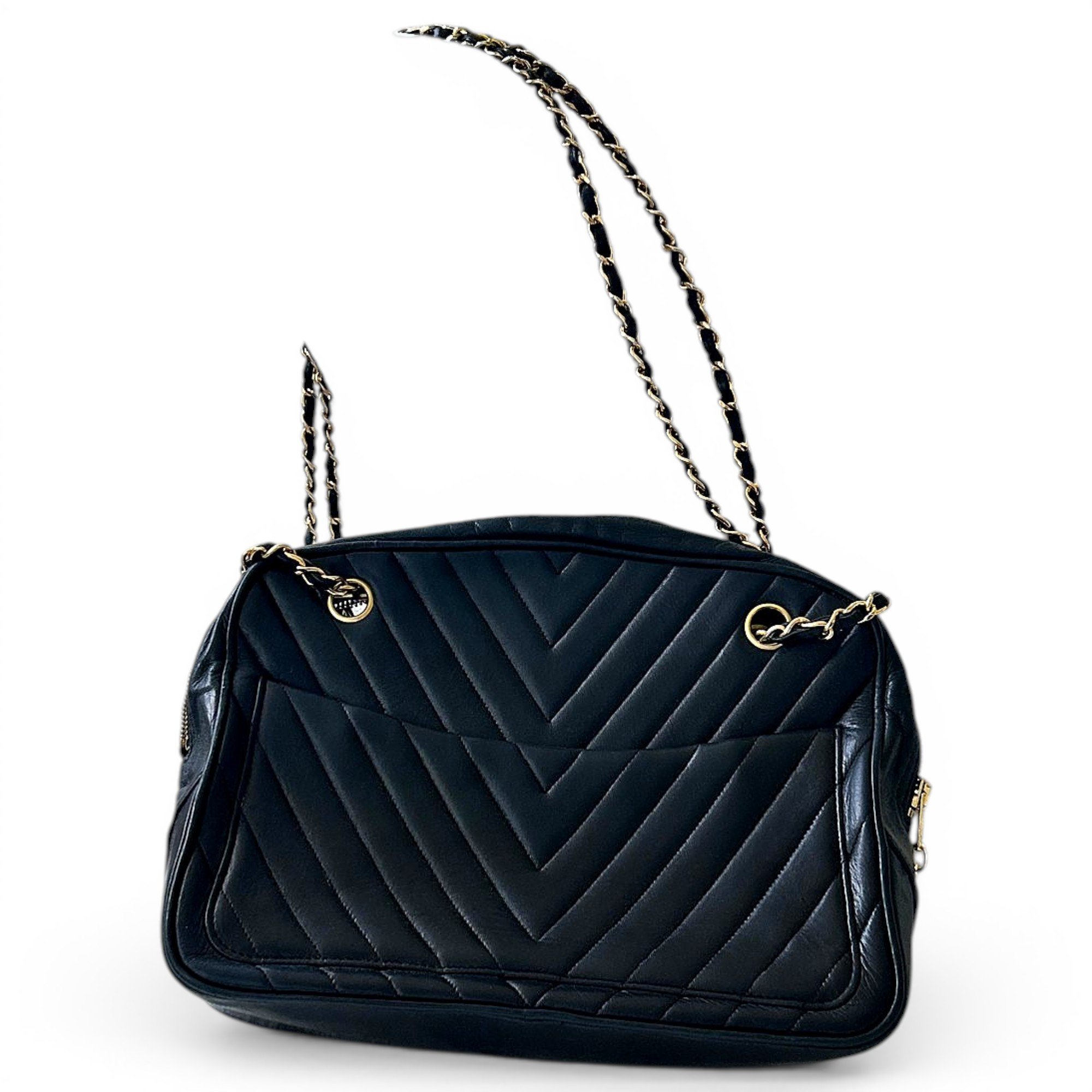 Leather handbag