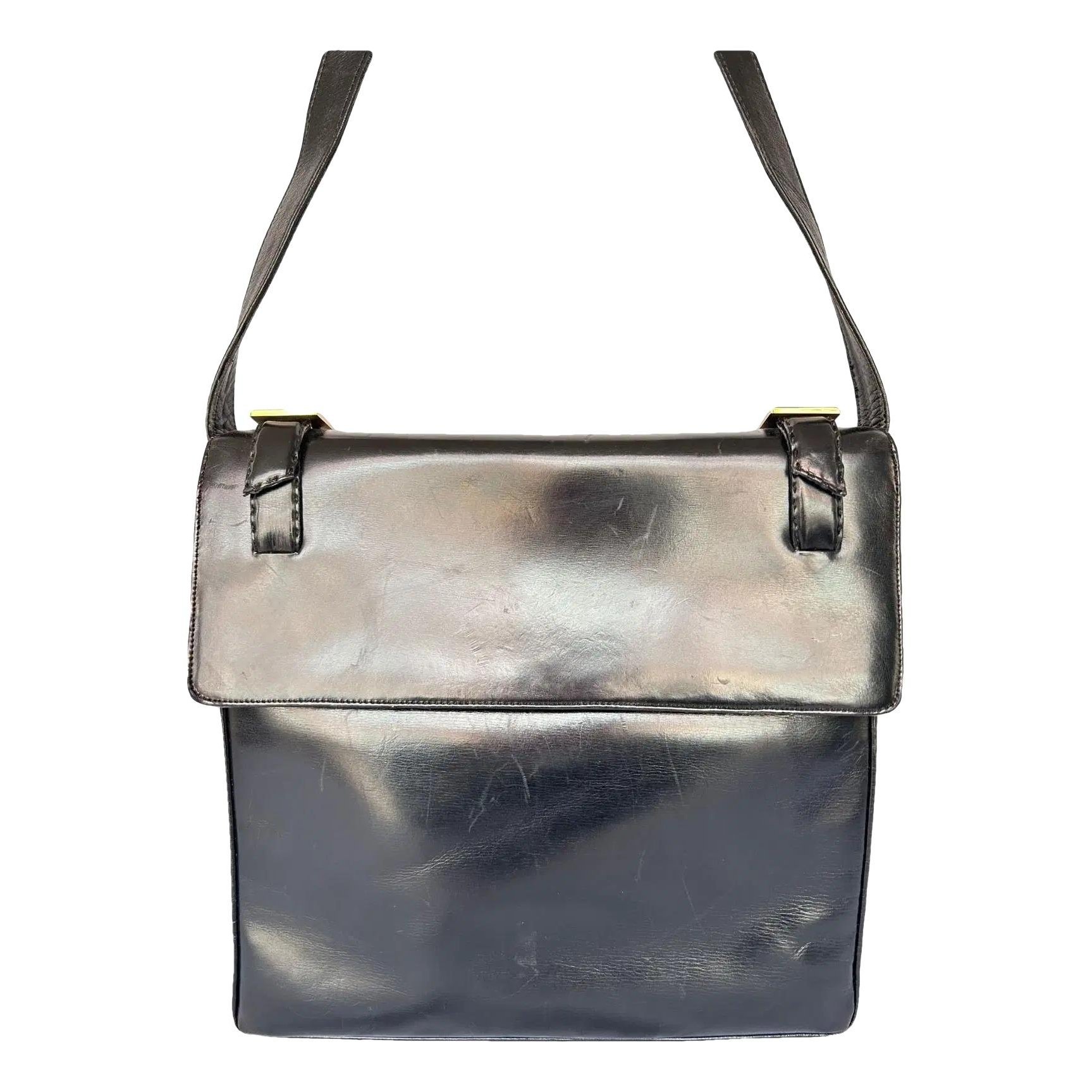 Leather handbag