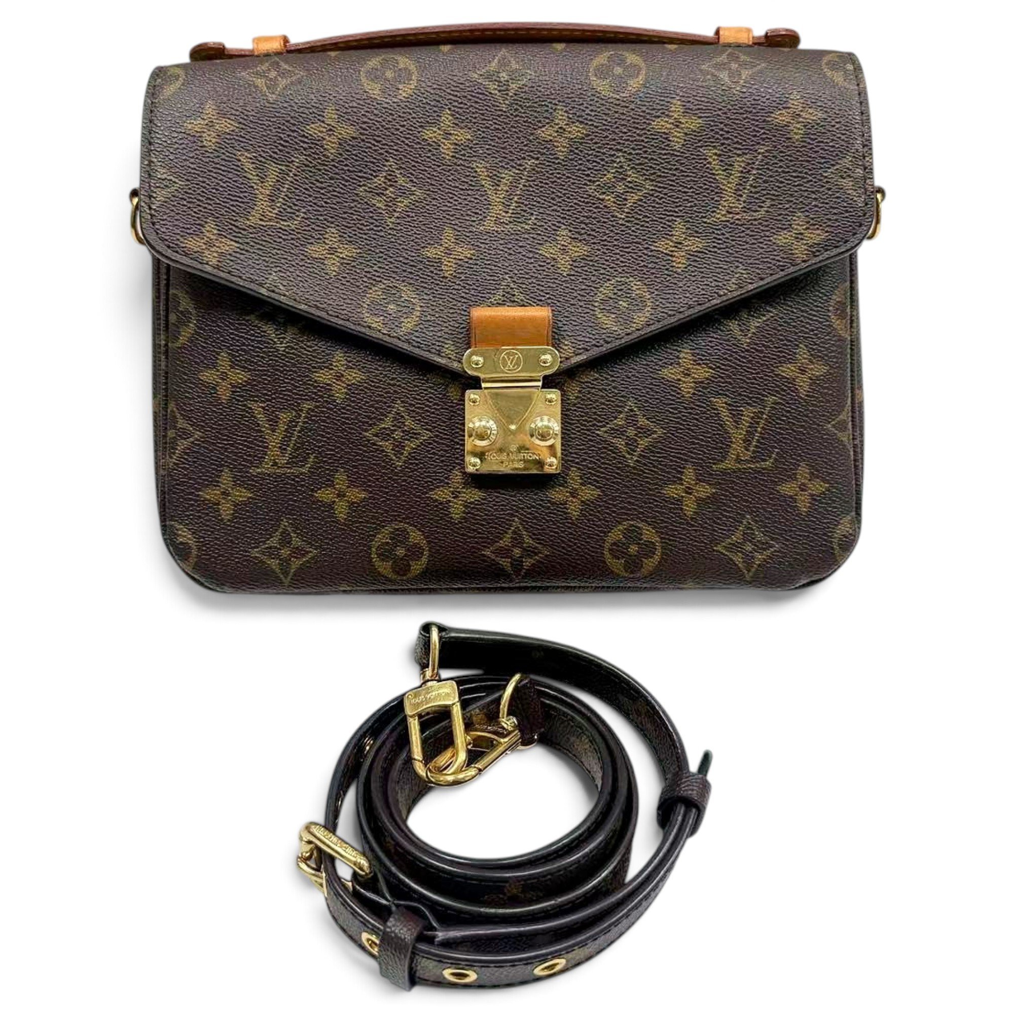 Metis leather crossbody bag