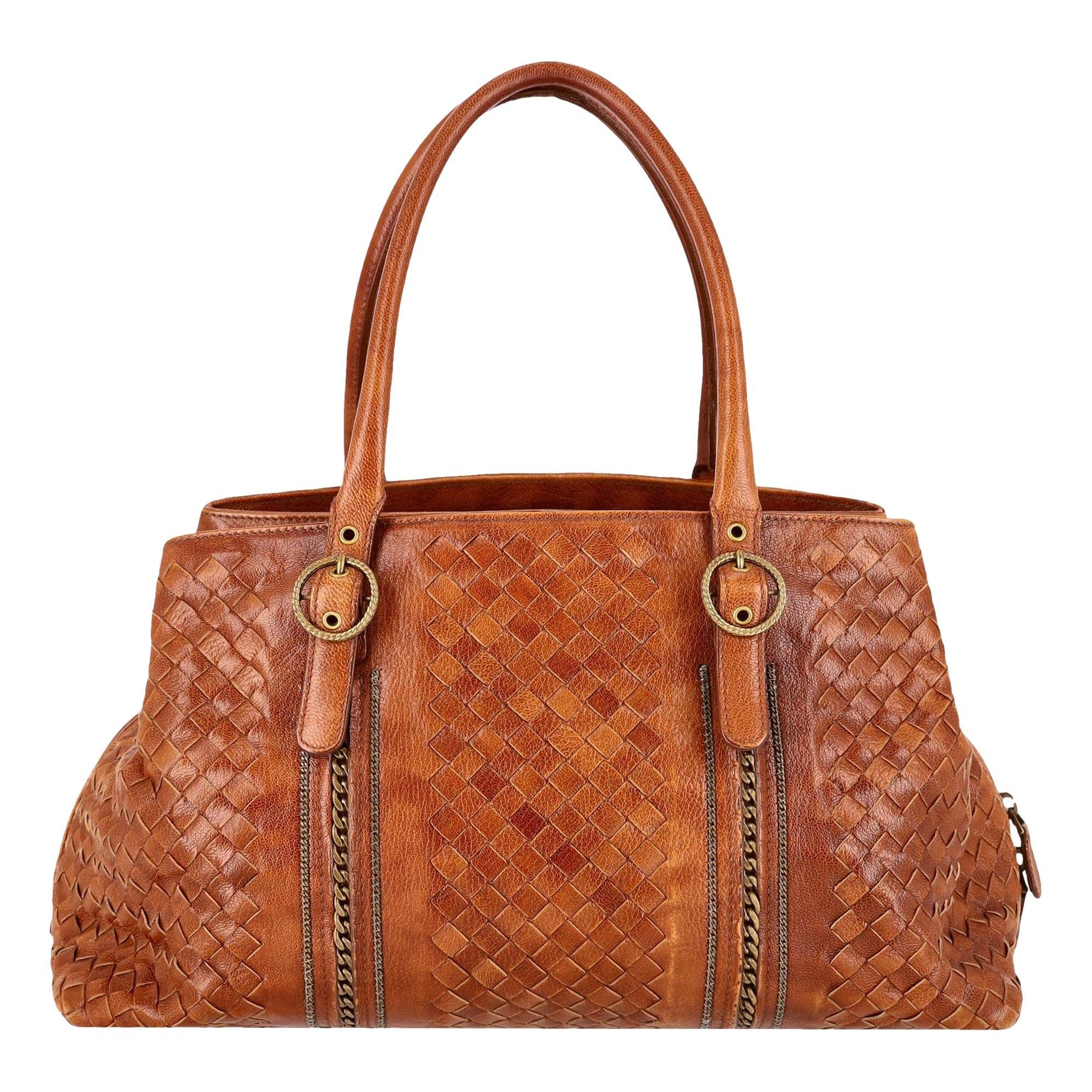 Leather handbag