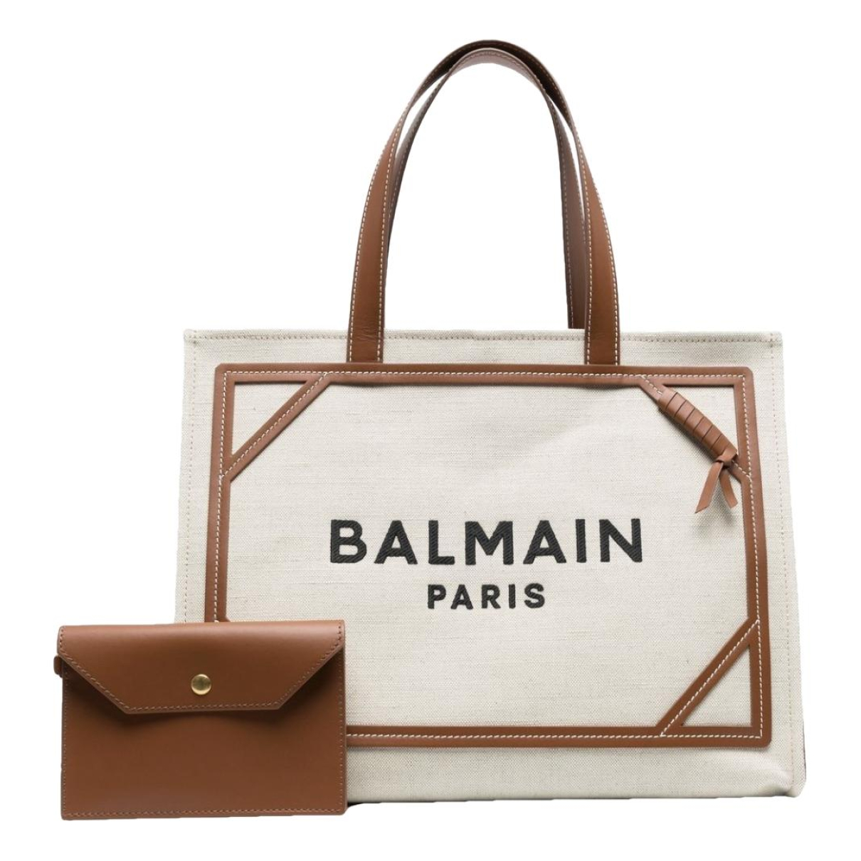 Balmain Leather tote