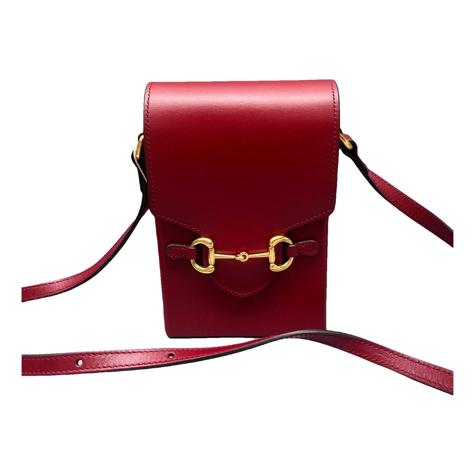 Horsebit 1955 Vertical leather handbag