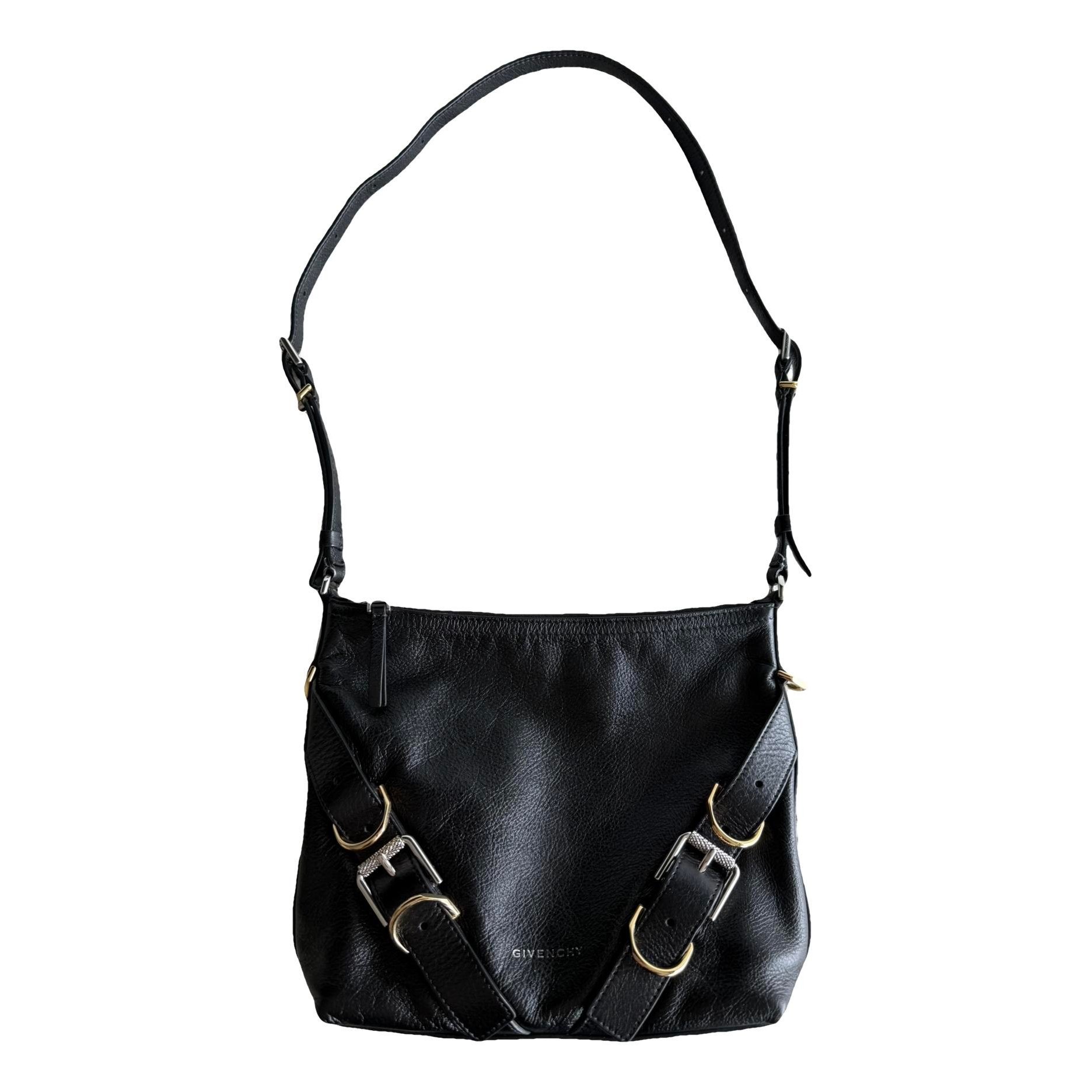 Voyou leather crossbody bag