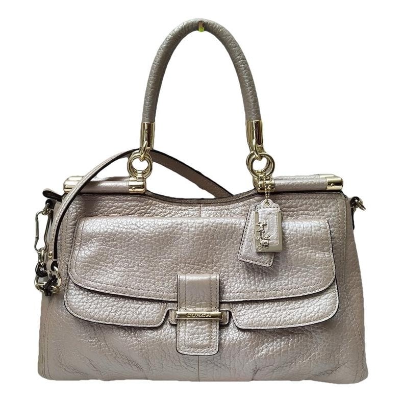 Madison leather satchel