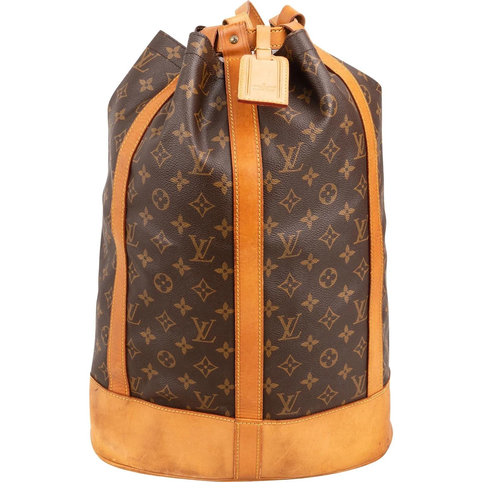 Randonnée leather backpack