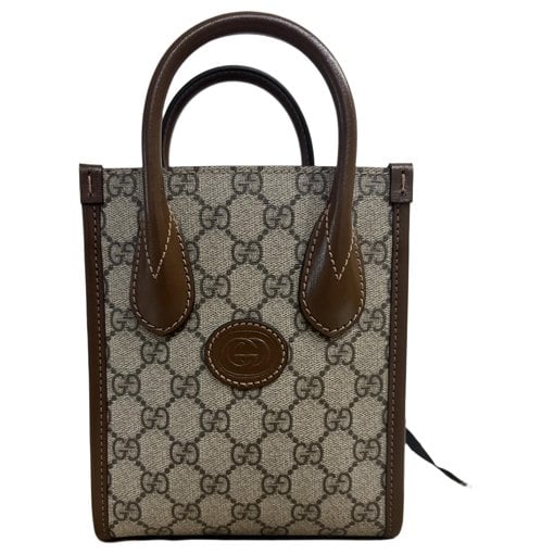 Leather tote