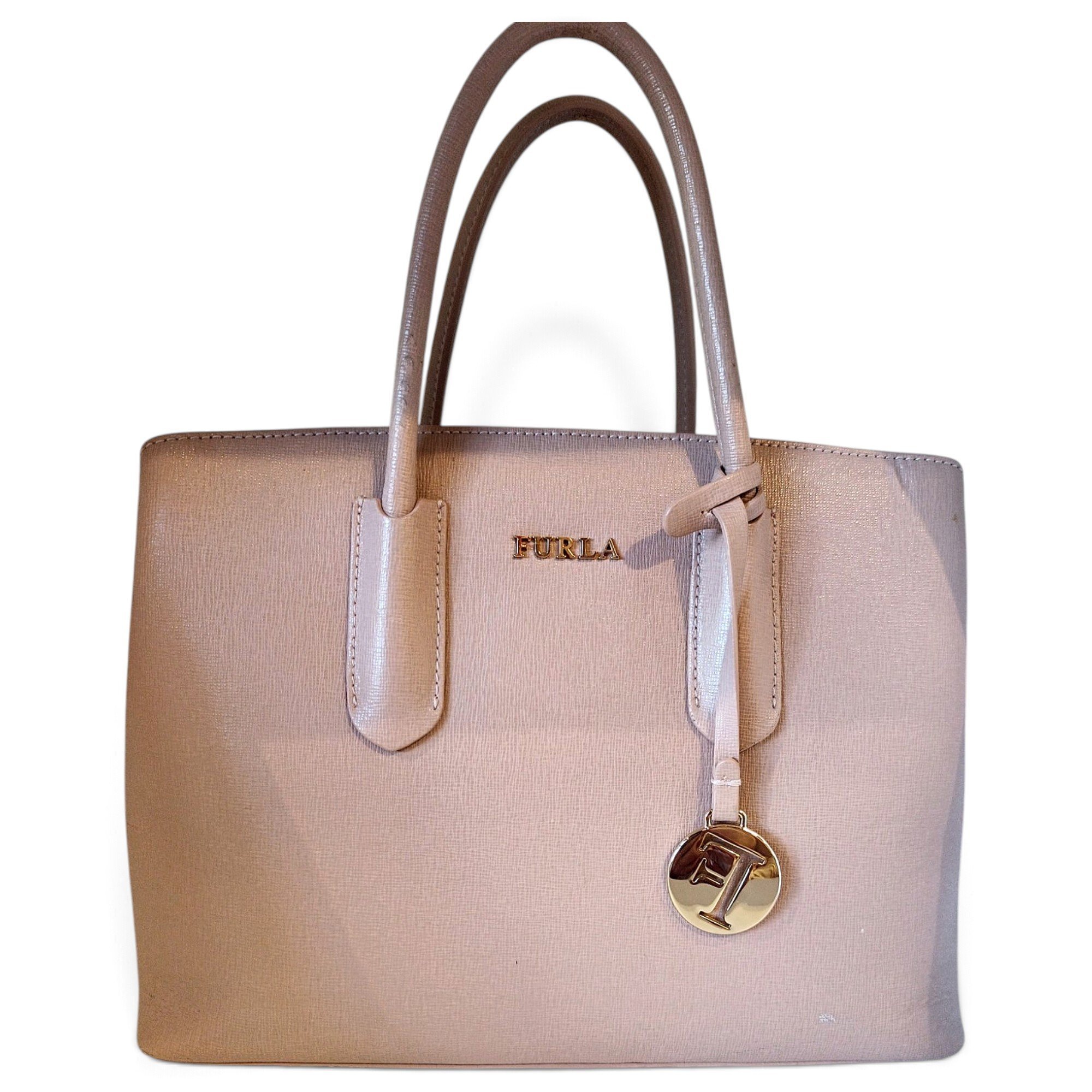 Leather tote