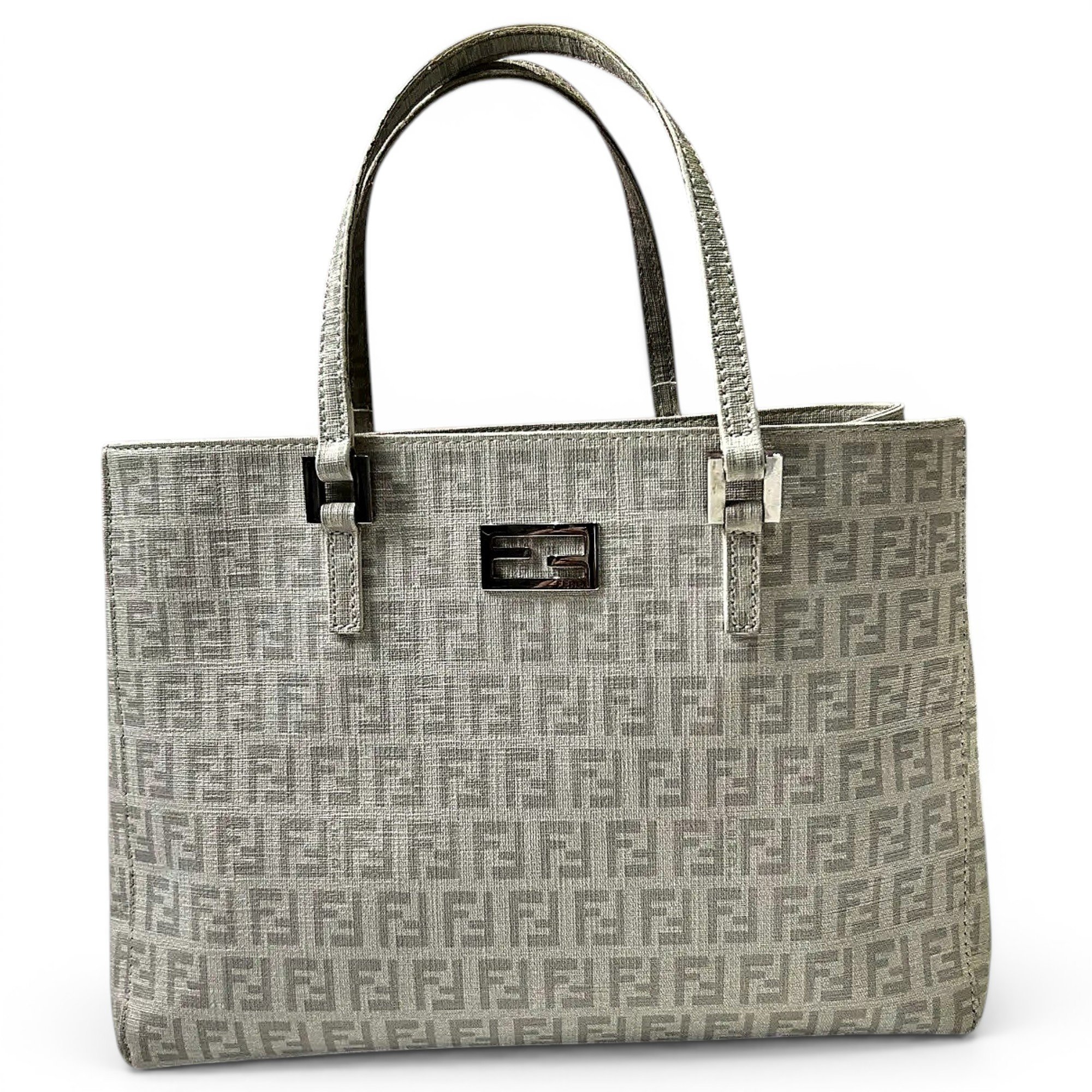 Flip vinyl handbag