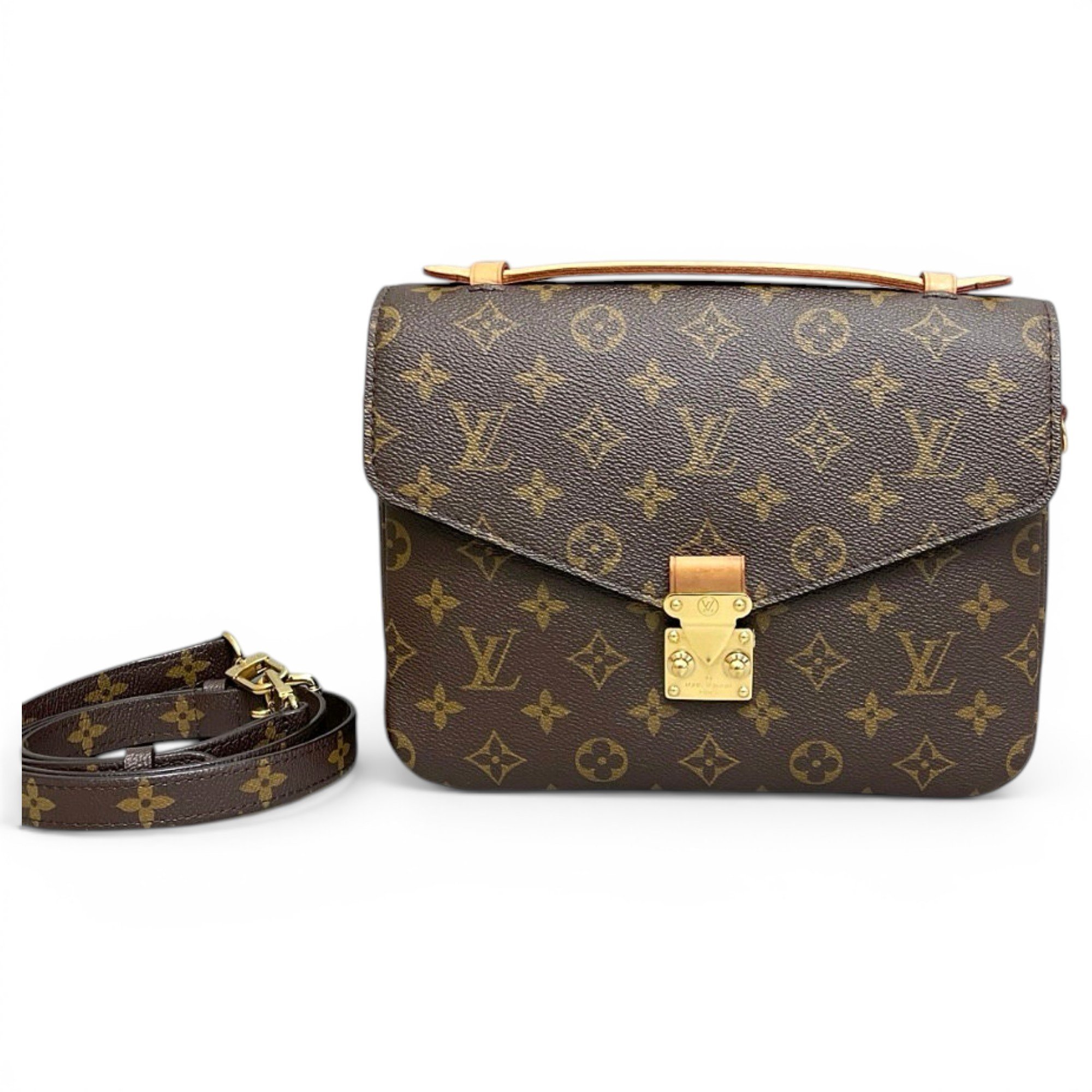 Metis leather crossbody bag