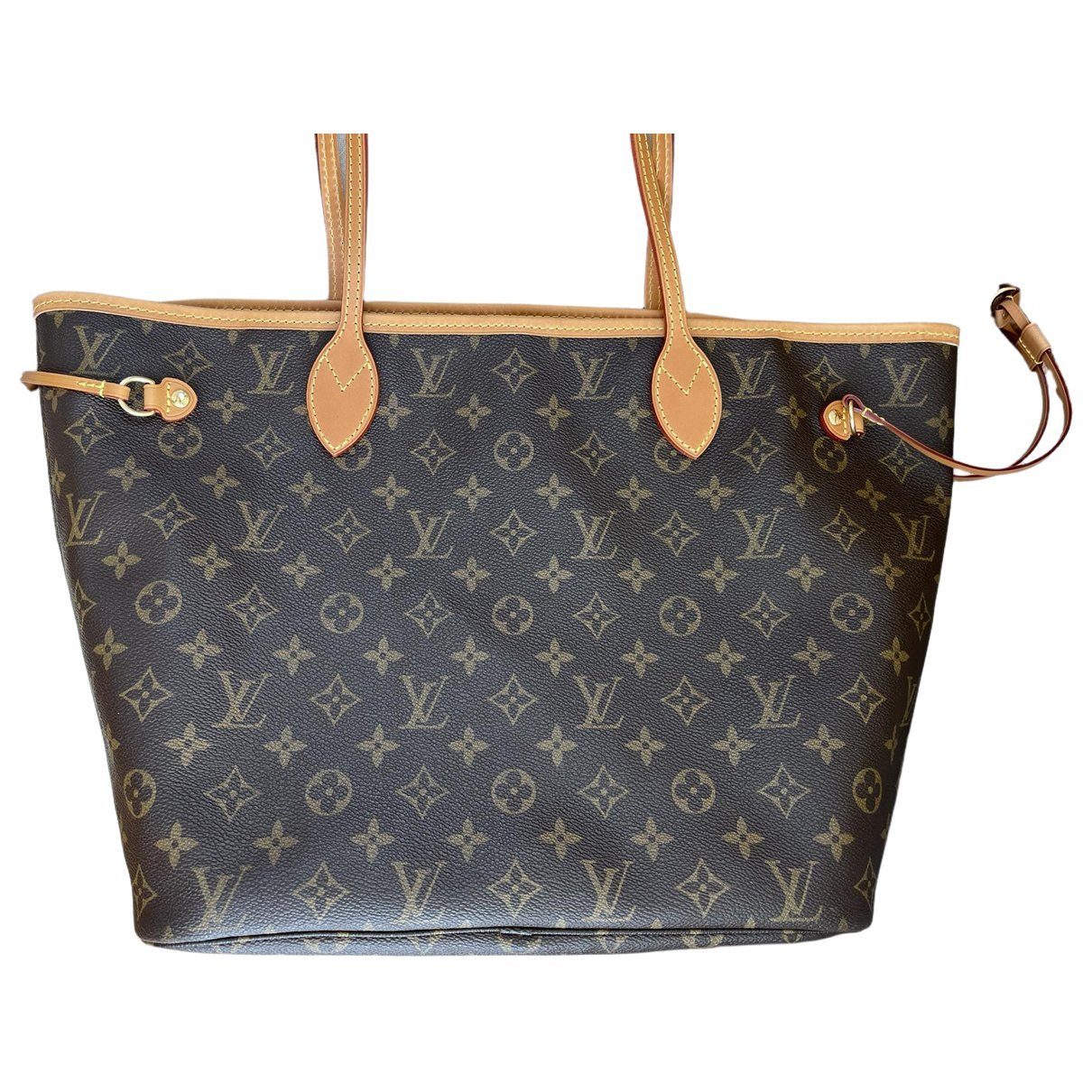 Neverfull leather tote