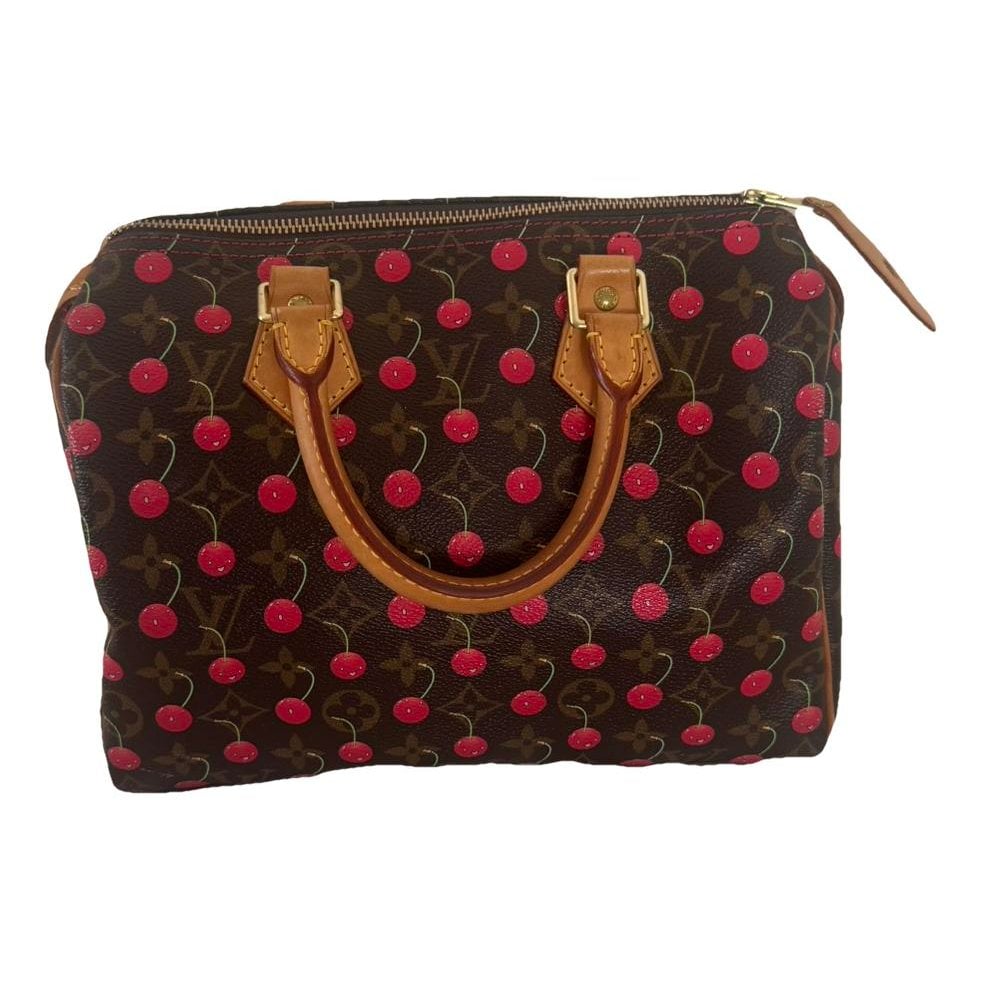 Speedy leather handbag