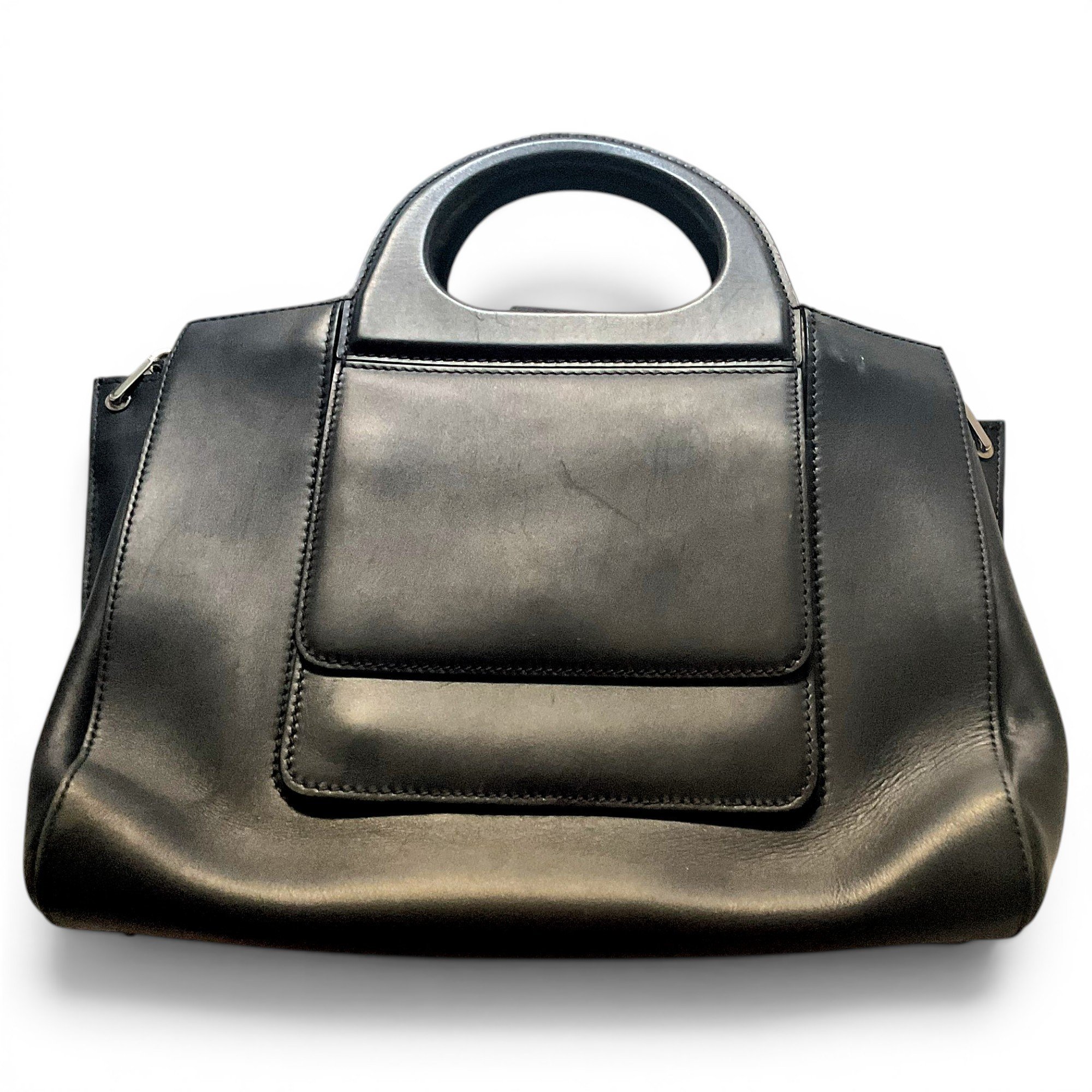Leather crossbody bag