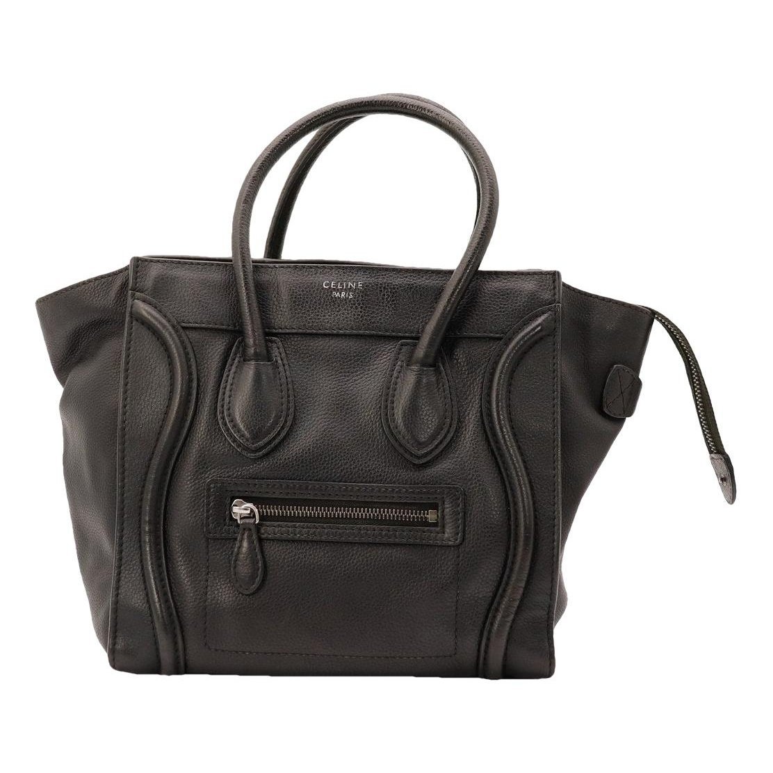 Luggage leather handbag