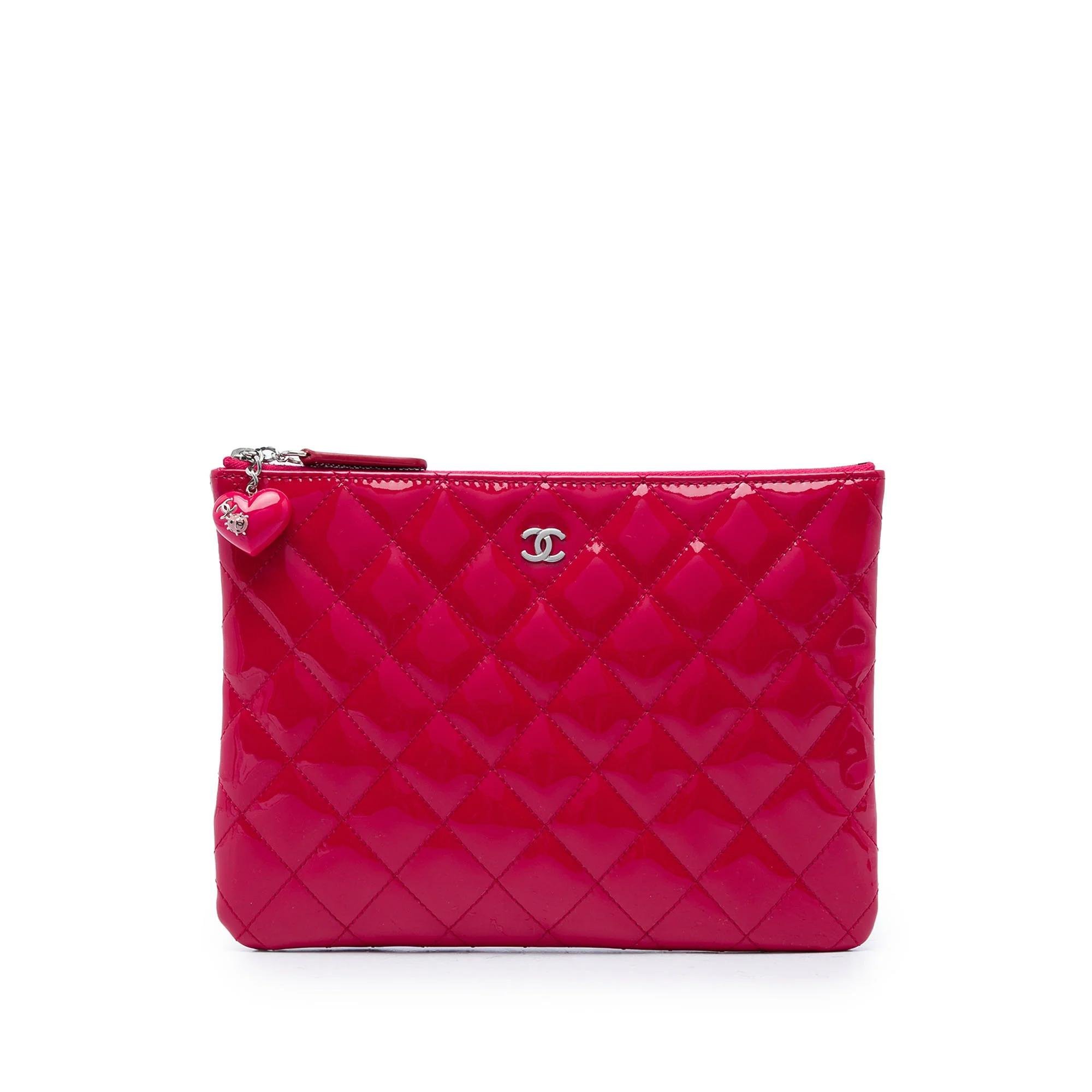 Timeless/Classique Valentine patent leather handbag