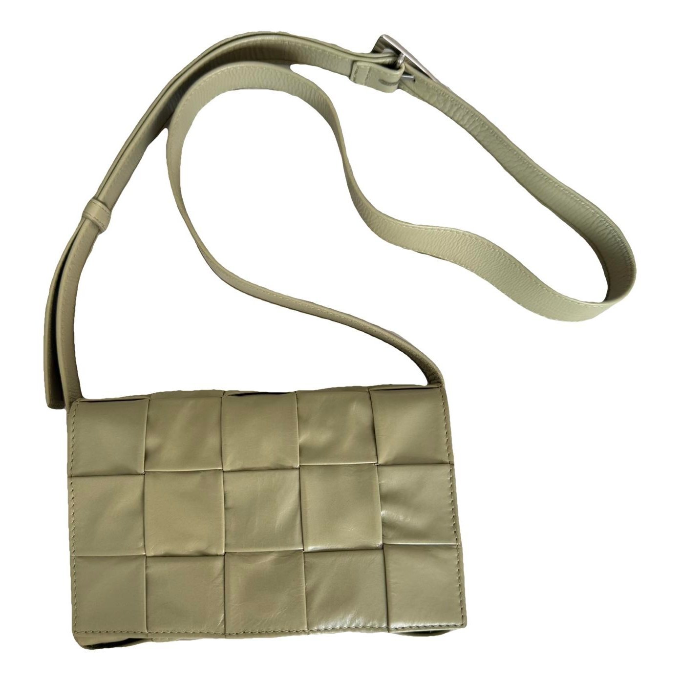 Cassette leather crossbody bag