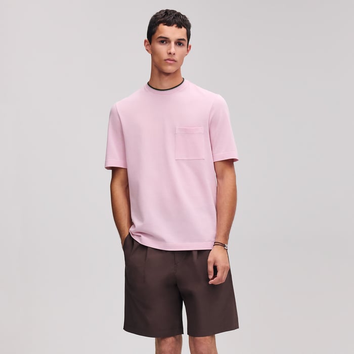 Guimauve "Piqures Sellier" T-shirt
