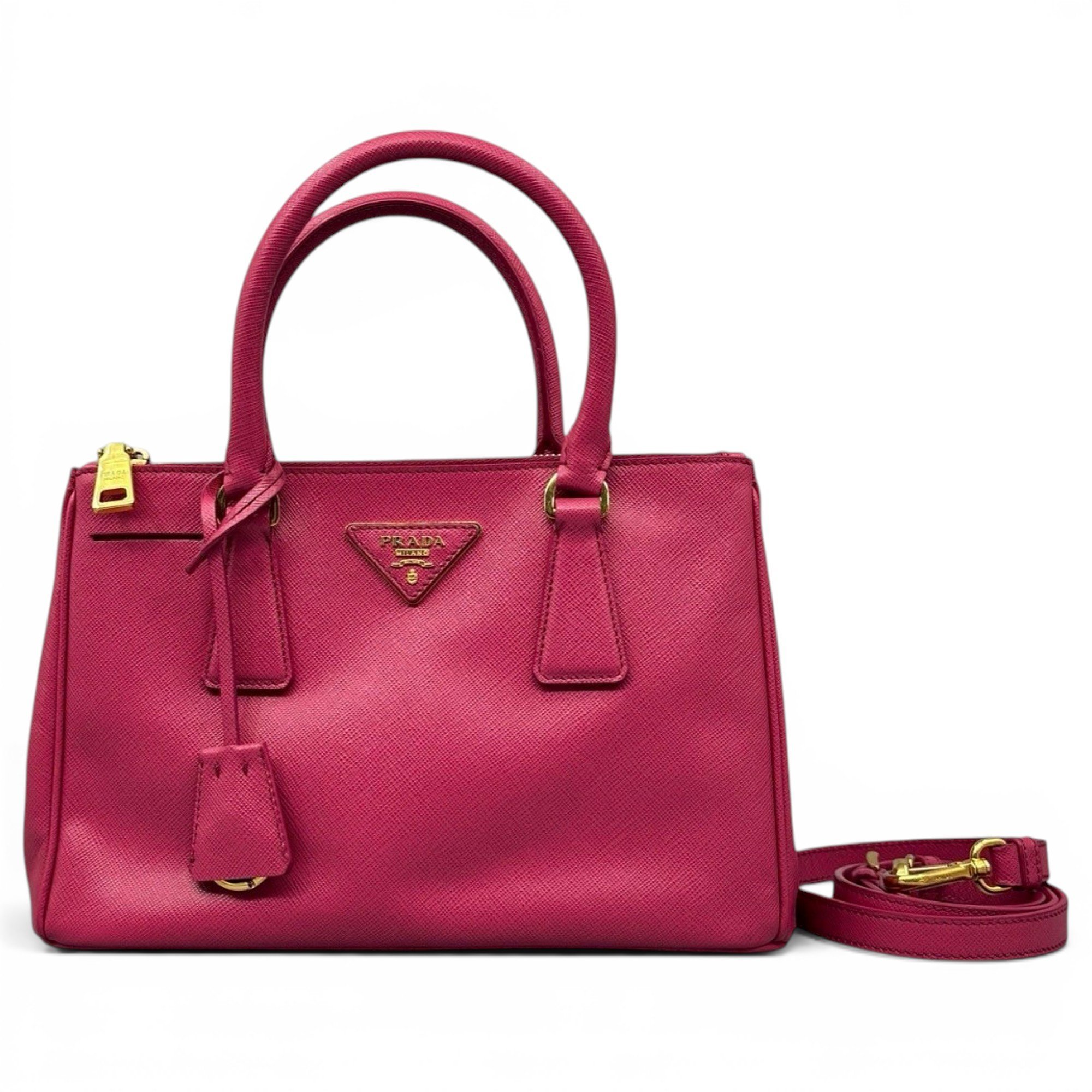 Galleria leather handbag