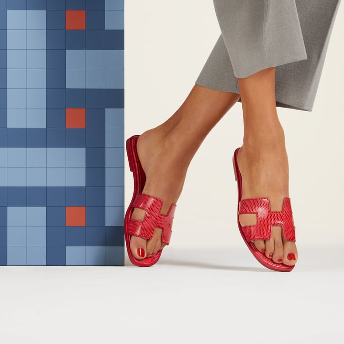 Rouge Cinétique Oran Sandal