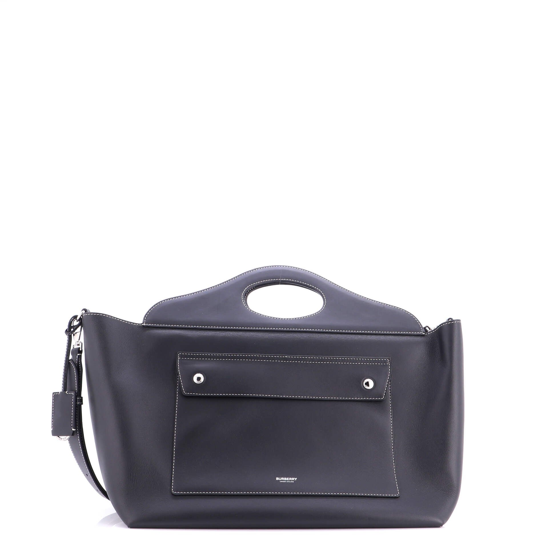 Soft Pocket Tote Leather Small