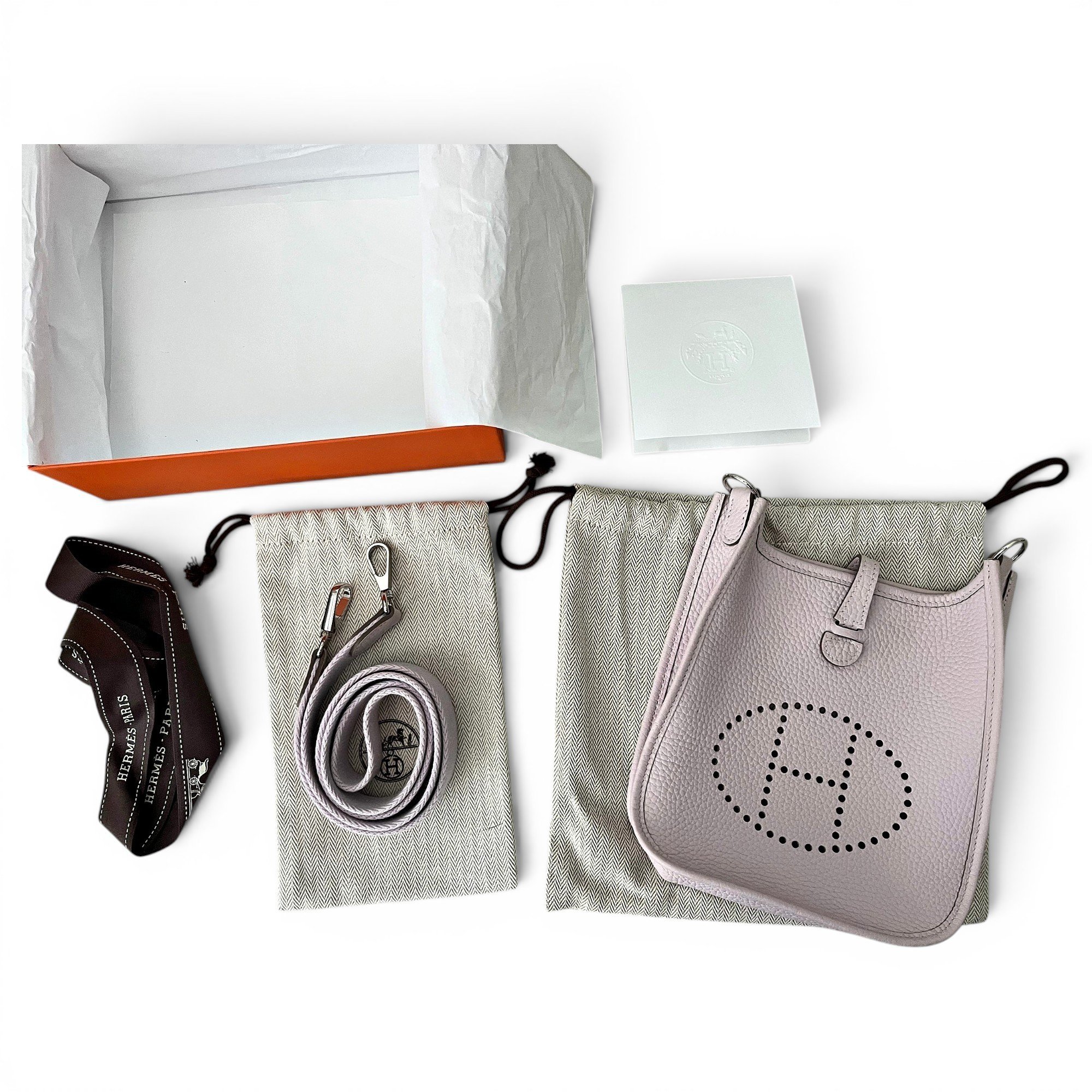 Evelyne leather crossbody bag