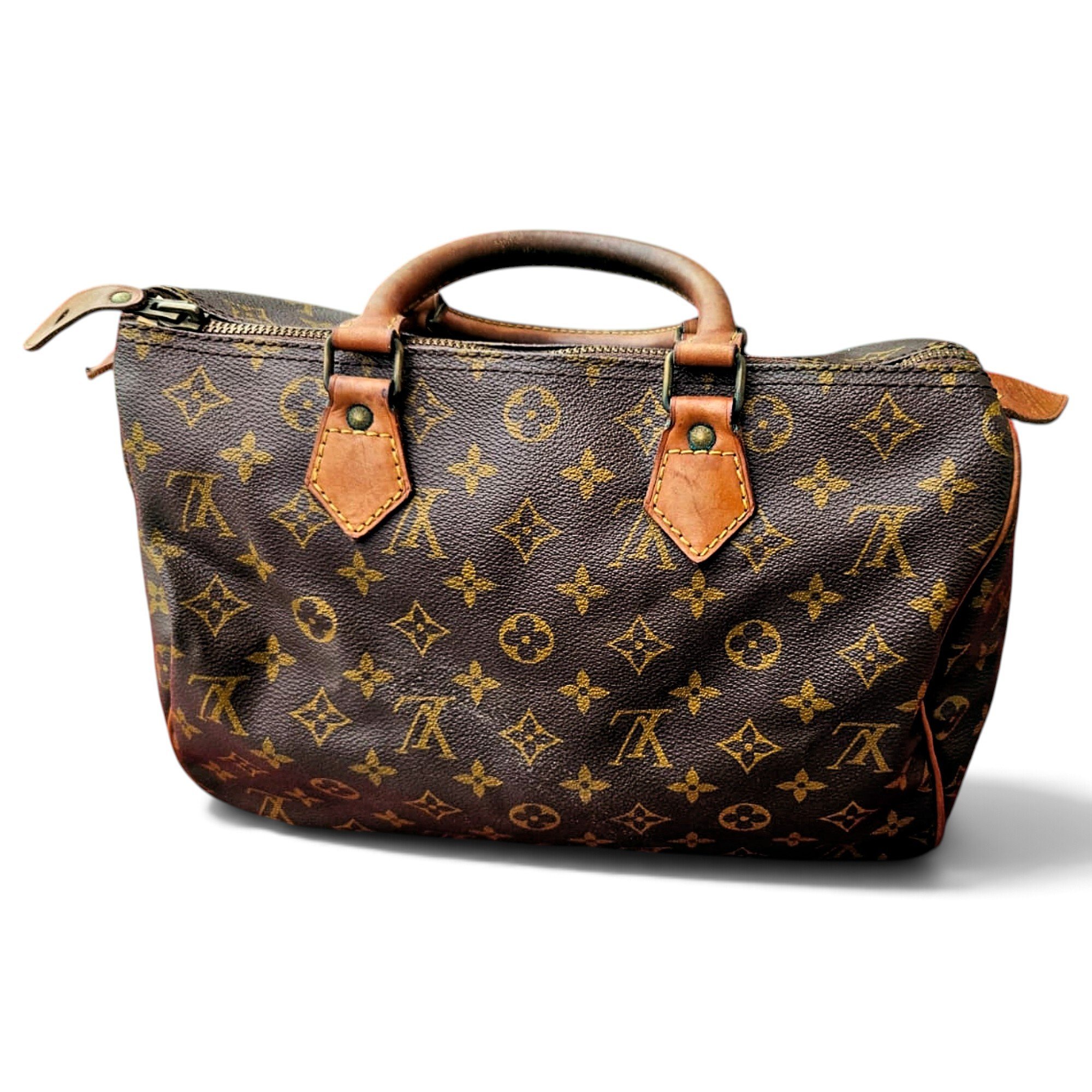 Louis Vuitton Speedy leather bag