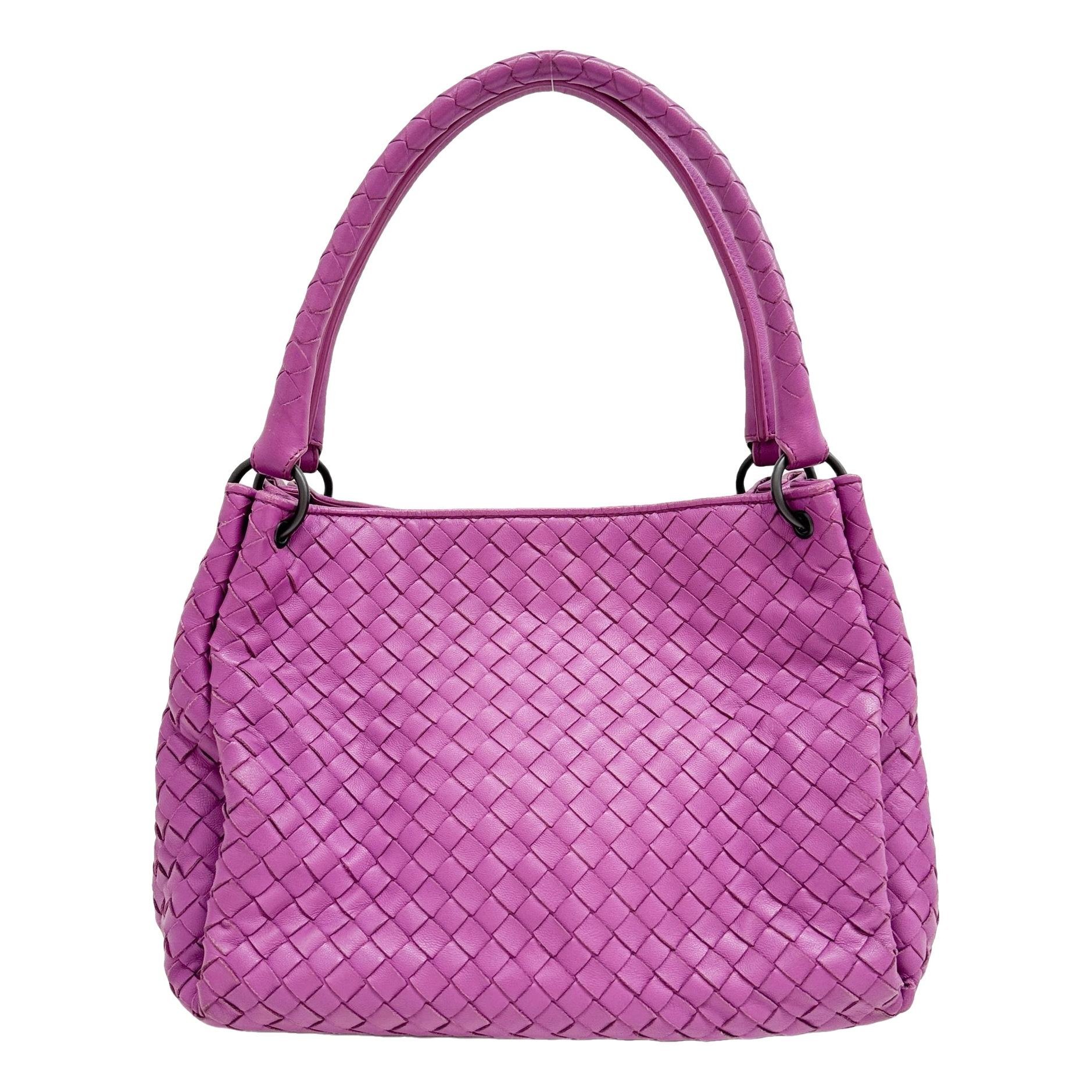 Parachute leather handbag