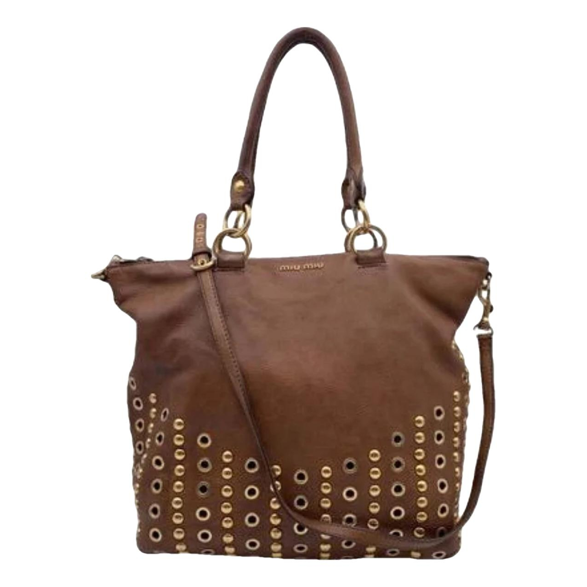 Miu Miu Leather tote
