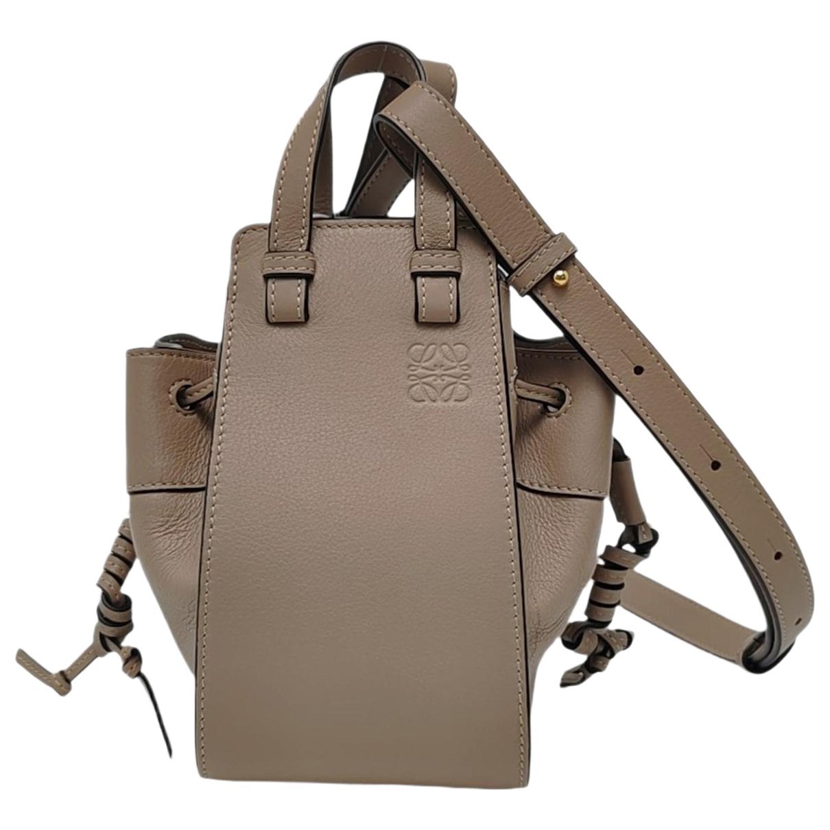 Hammock leather mini bag