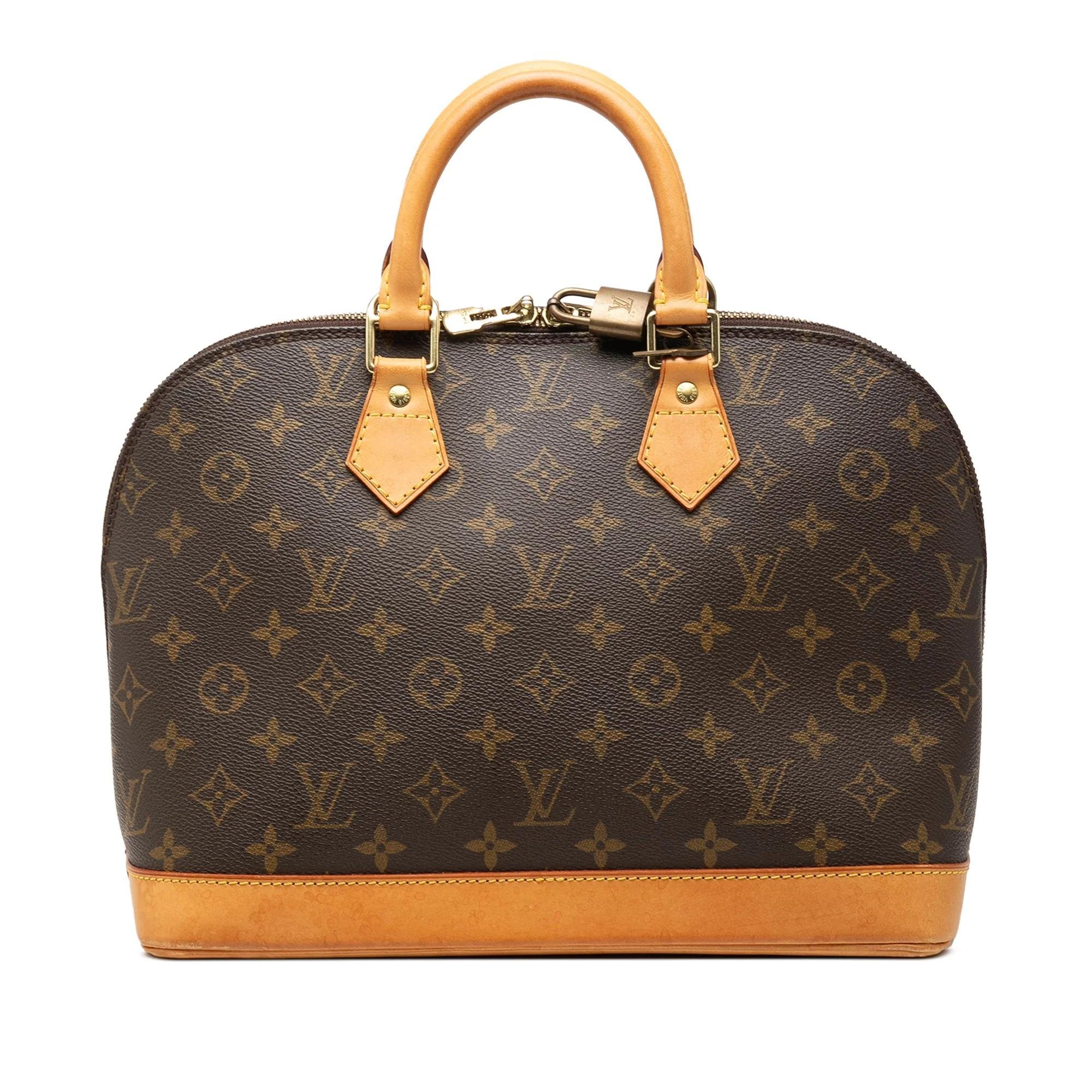 Alma leather handbag