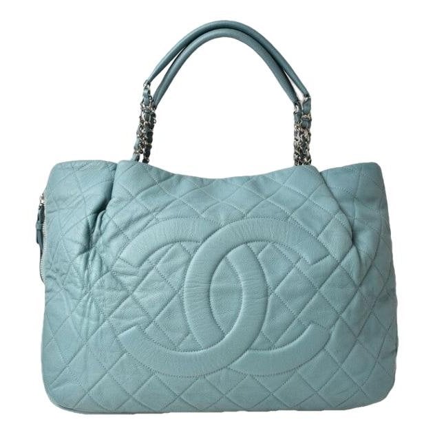 Leather tote