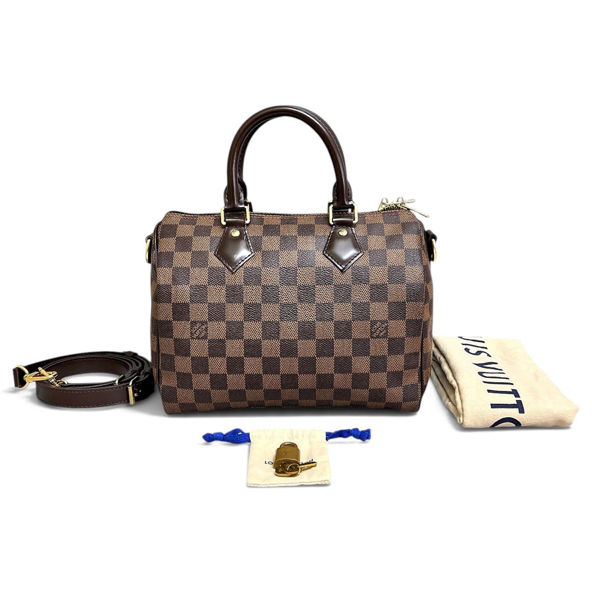 Speedy leather handbag