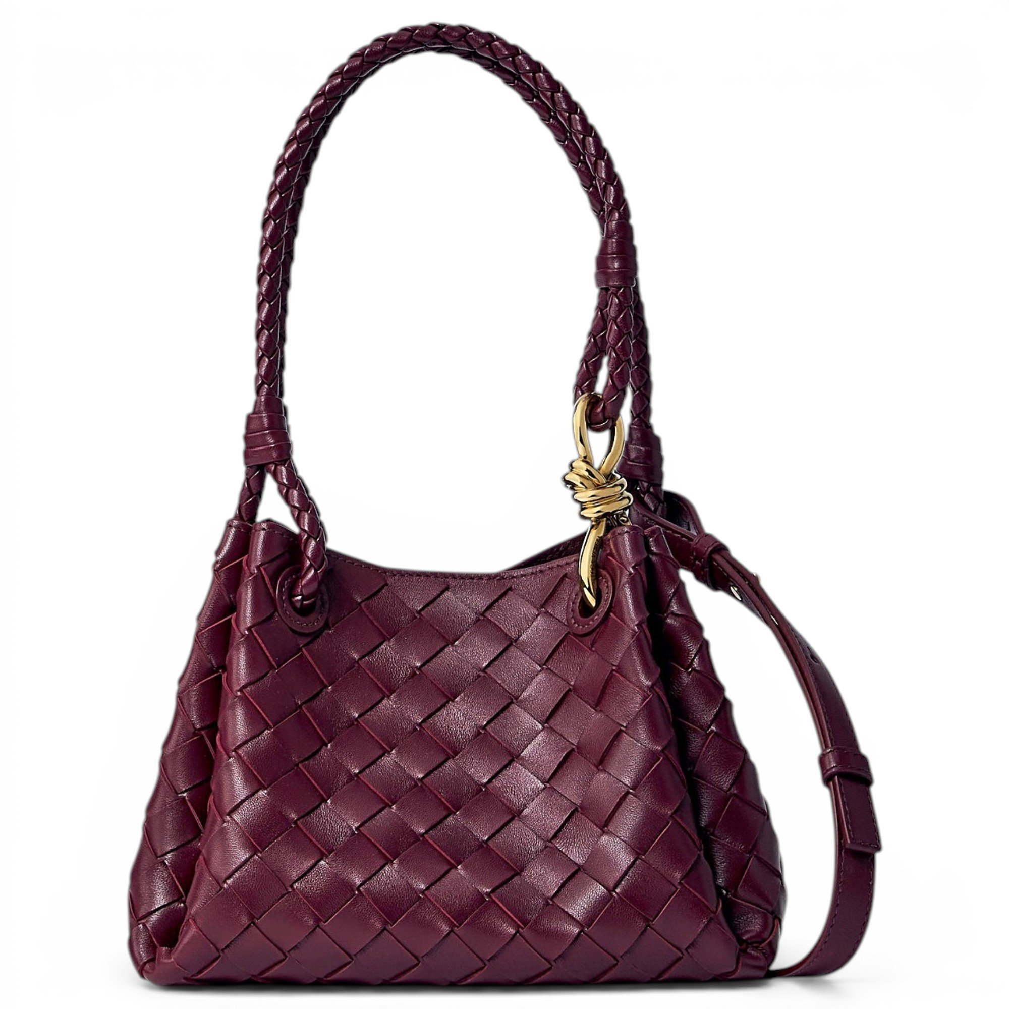 Parachute leather handbag