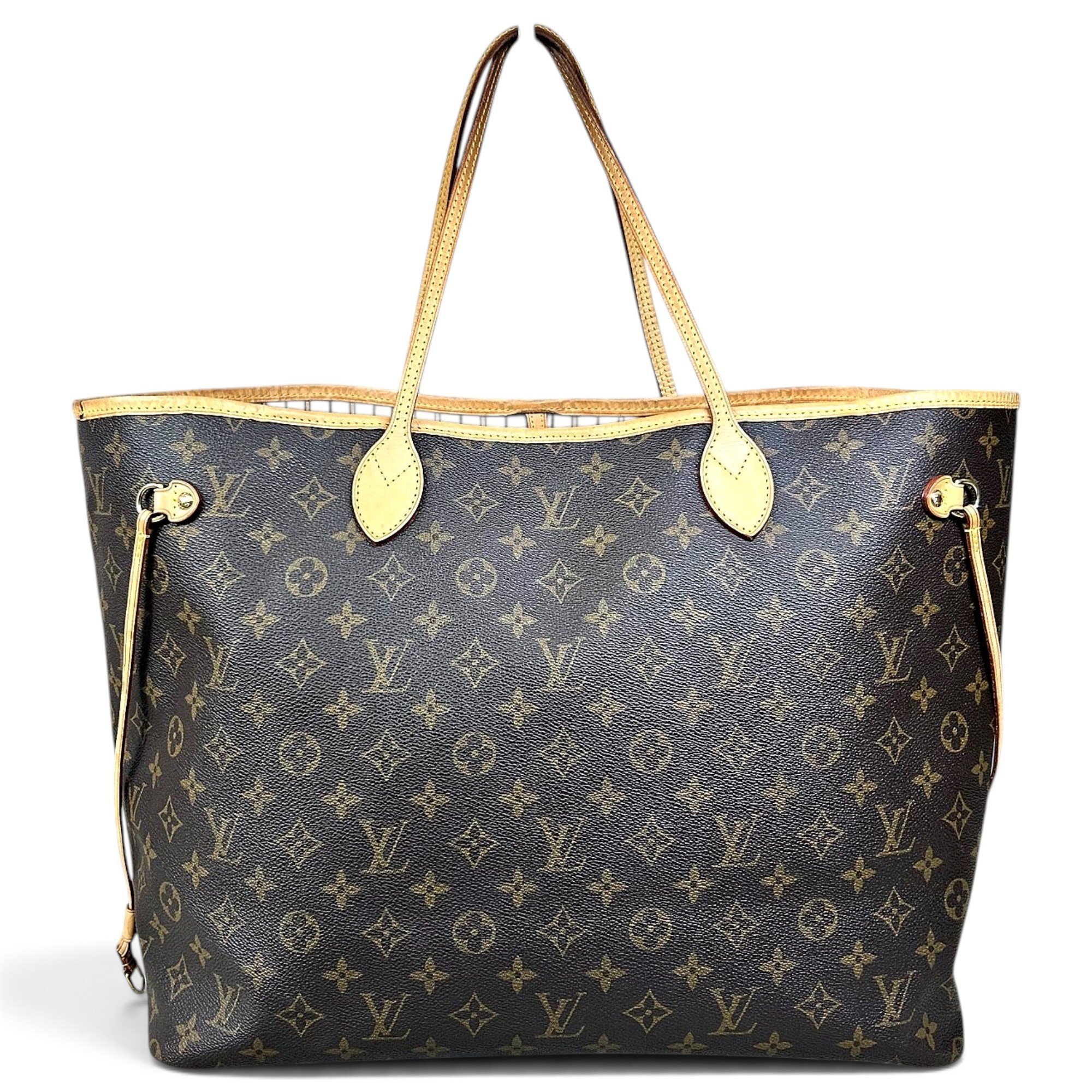 Neverfull leather tote