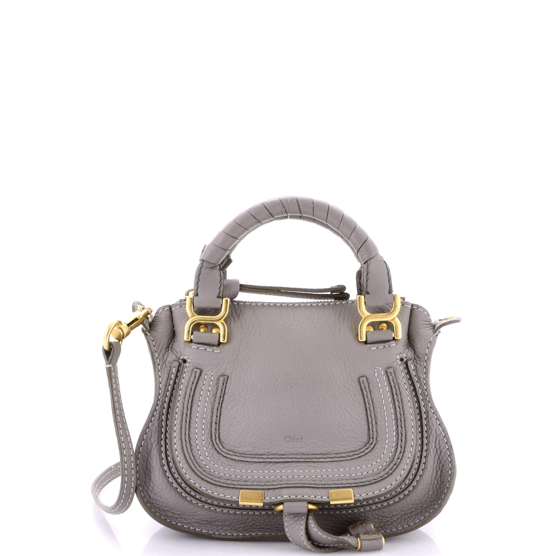 Chloe Marcie Satchel Leather Baby