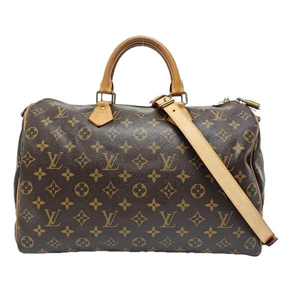 Louis Vuitton Nano Speedy / Mini HL leather handbag