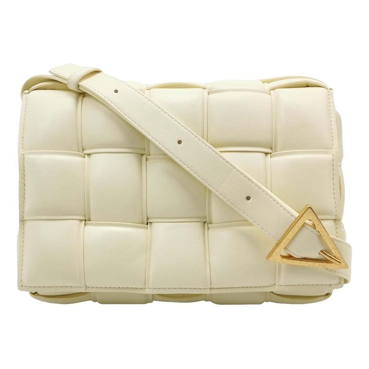 Cassette Padded leather handbag