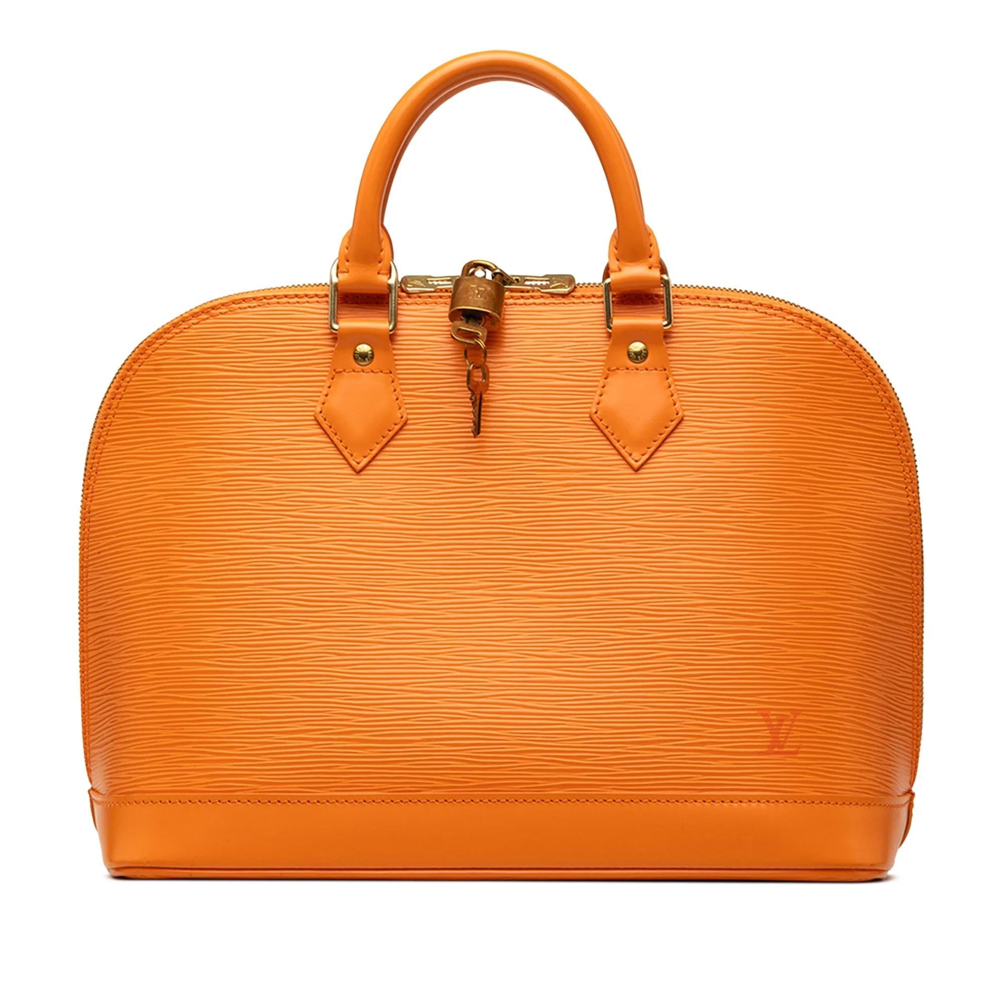 Alma leather handbag