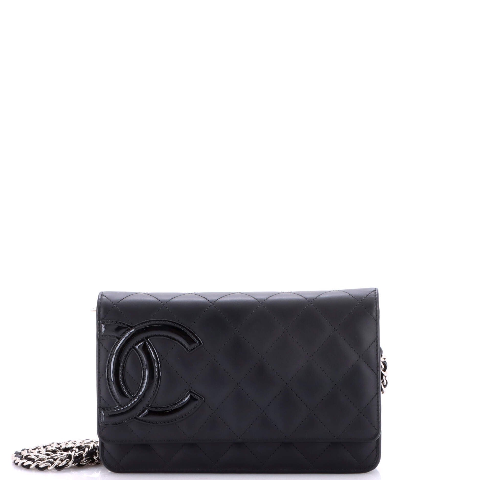 Cambon Wallet on Chain Quilted Leather