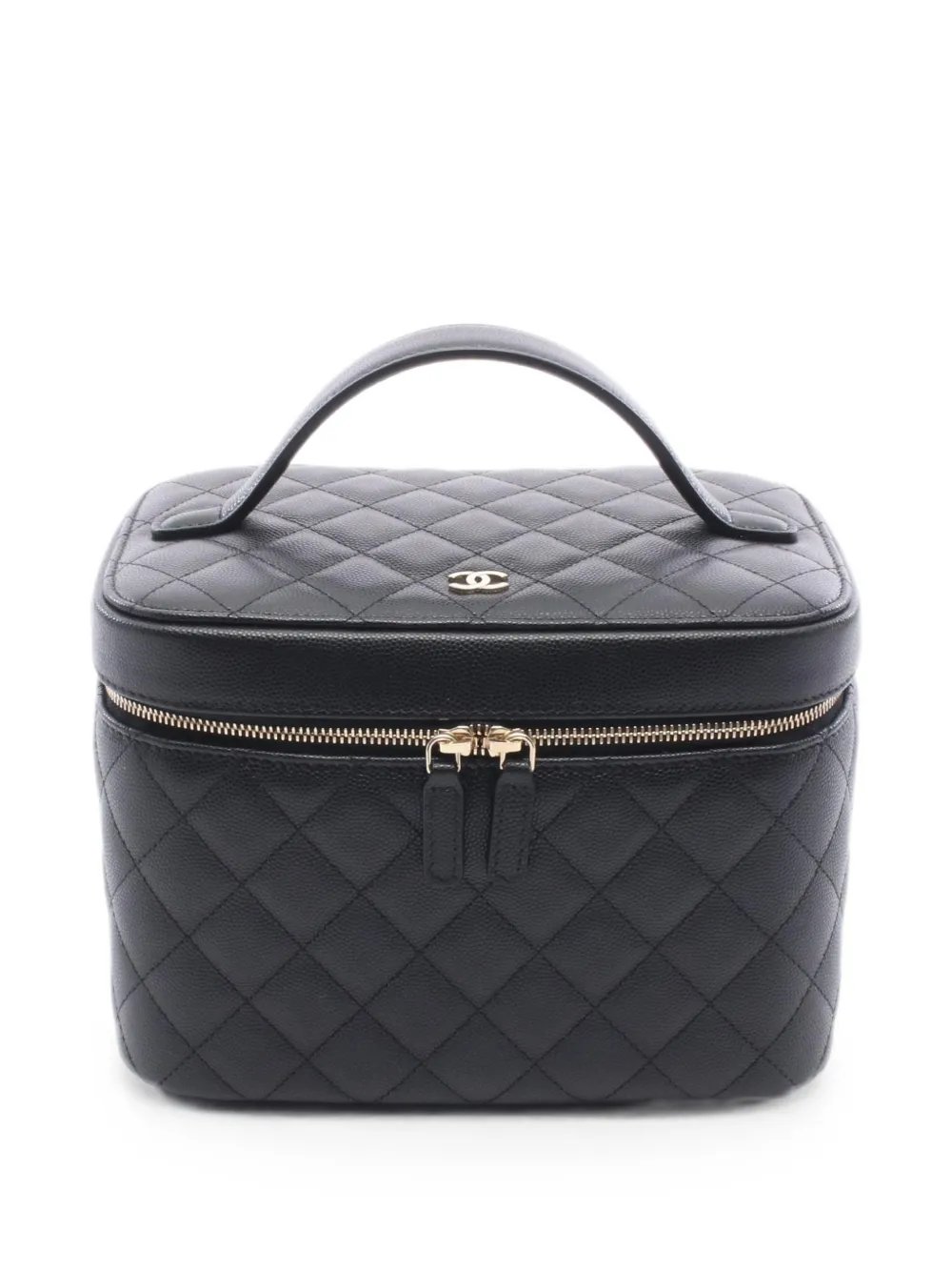 2019 quilted-finish vanity bag