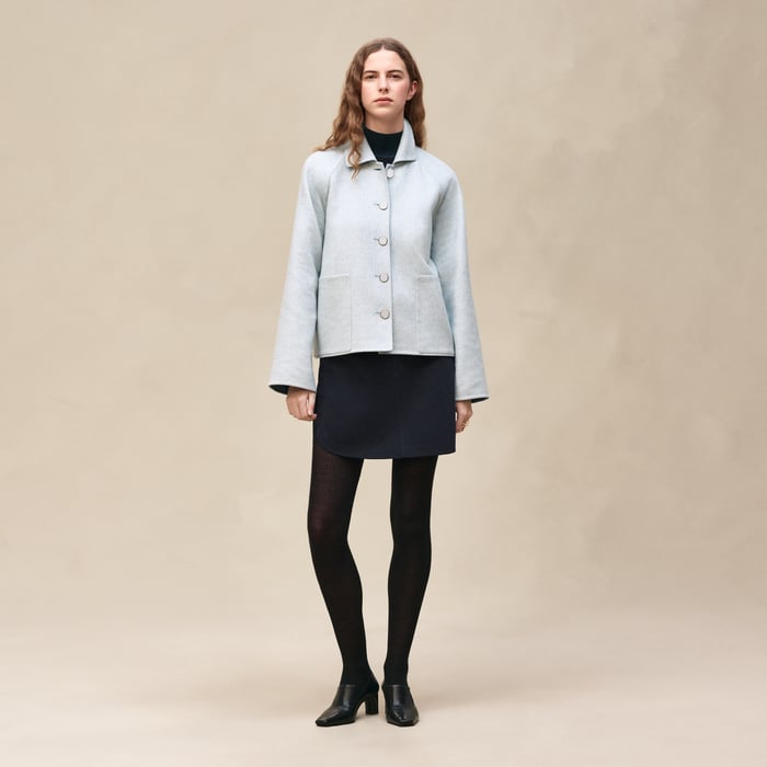 Bleu Cashmere Jacket