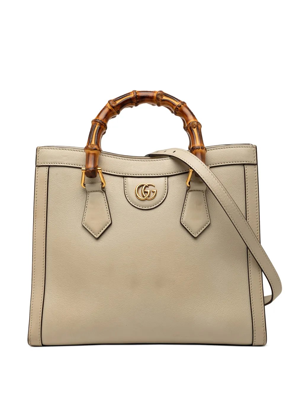 2016-2026 Small Calfskin Bamboo Diana satchel